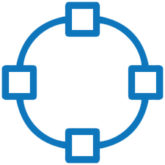 data management blue Datenlebenszyklusmanagement