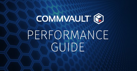 commvault performance guide