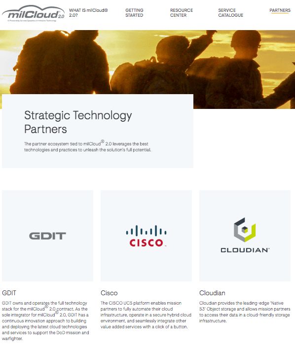 milCloud 2.0 partners with Cloudian for object storage