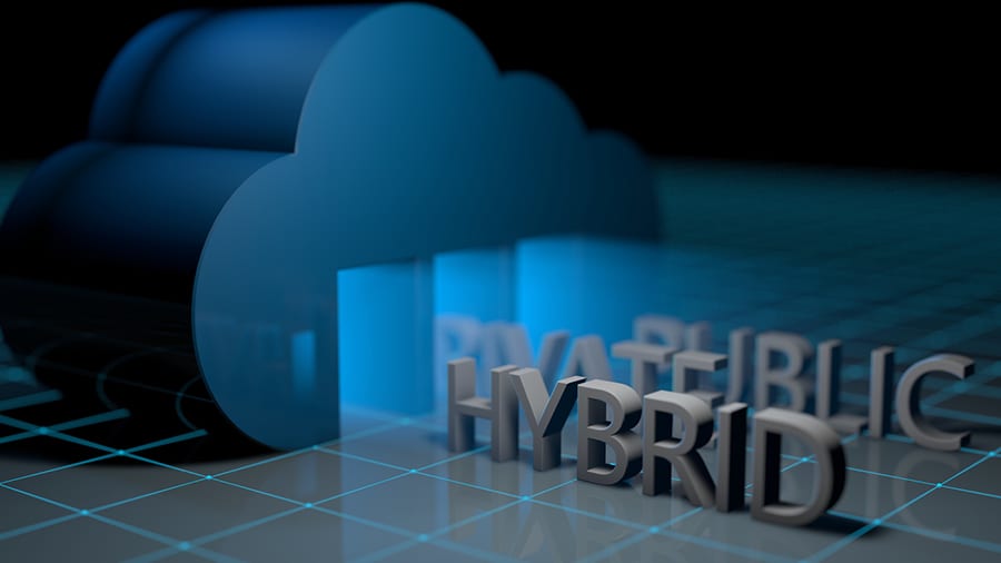 hybrid public private cloud