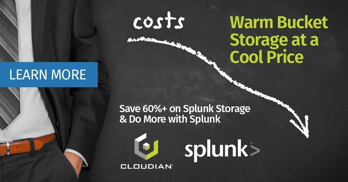 splunk and cloudian