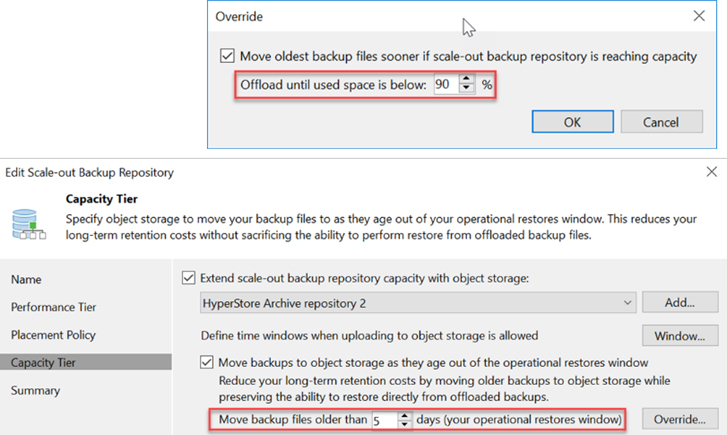 Next Backup Size is larger than actual items being backed up