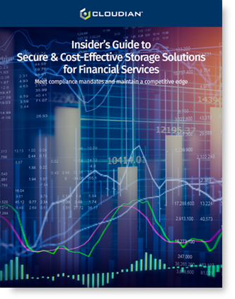 financial services storage guide