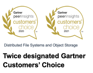 Gartner award winning object storage from Cloudian
