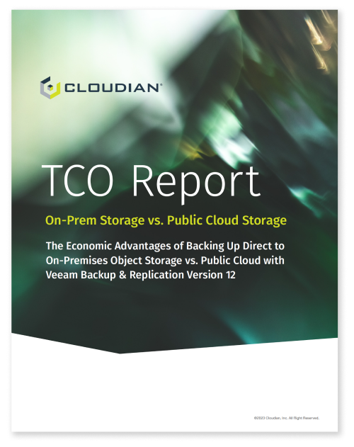 Veeam TCO Report Cover
