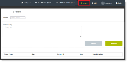 Cloudian HyperSearch Capability