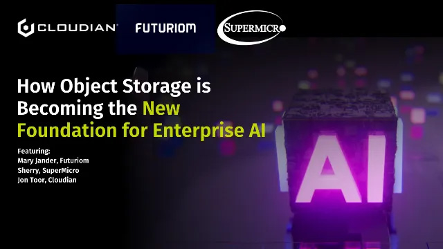 Futuriom: Object Storage is the New Foundation for Enterprise AI